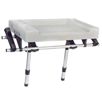 Dual-Post Marine Bait Station & Fillet Table
